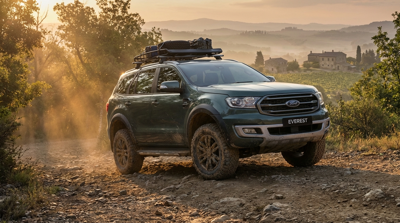 découvrez le ford everest, le suv 7 places idéal pour les aventuriers, indisponible en concessions françaises mais accessible grâce à l'importation.