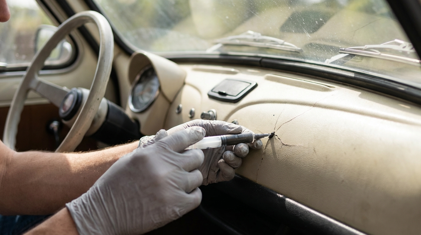 découvrez comment réparer facilement une fissure sur le tableau de bord de votre fiat 500 sans démonter l'habitacle, grâce à des astuces simples et efficaces.