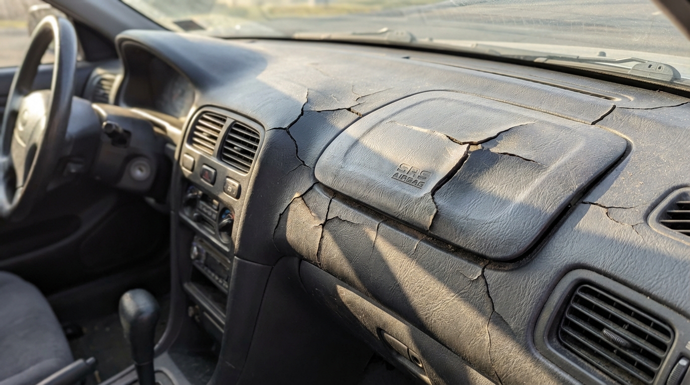 découvrez si un tableau de bord fissuré et un airbag défectueux peuvent entraîner un refus au contrôle technique et comment résoudre ces problèmes pour garantir la sécurité de votre véhicule.
